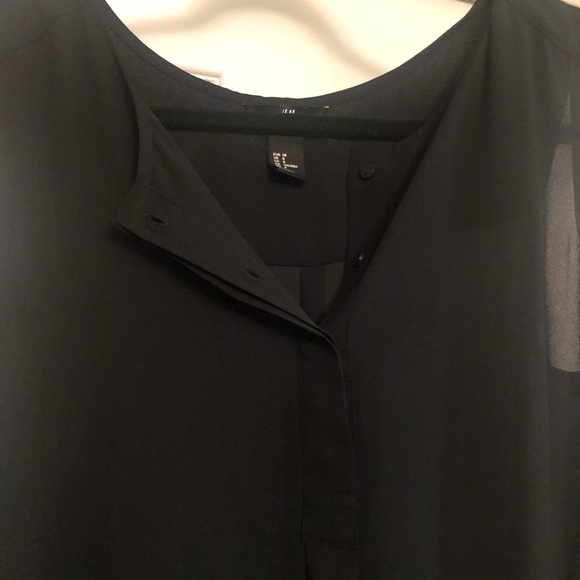 Black H&M Sleeveless tunic - Picture 2 of 3